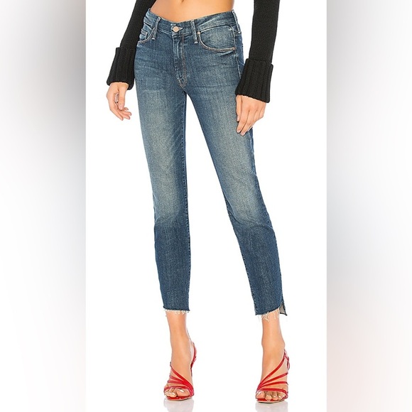 MOTHER DENIM The Looker Ankle Step Fray Can't Leave It Alone size 28 - Picture 3 of 10